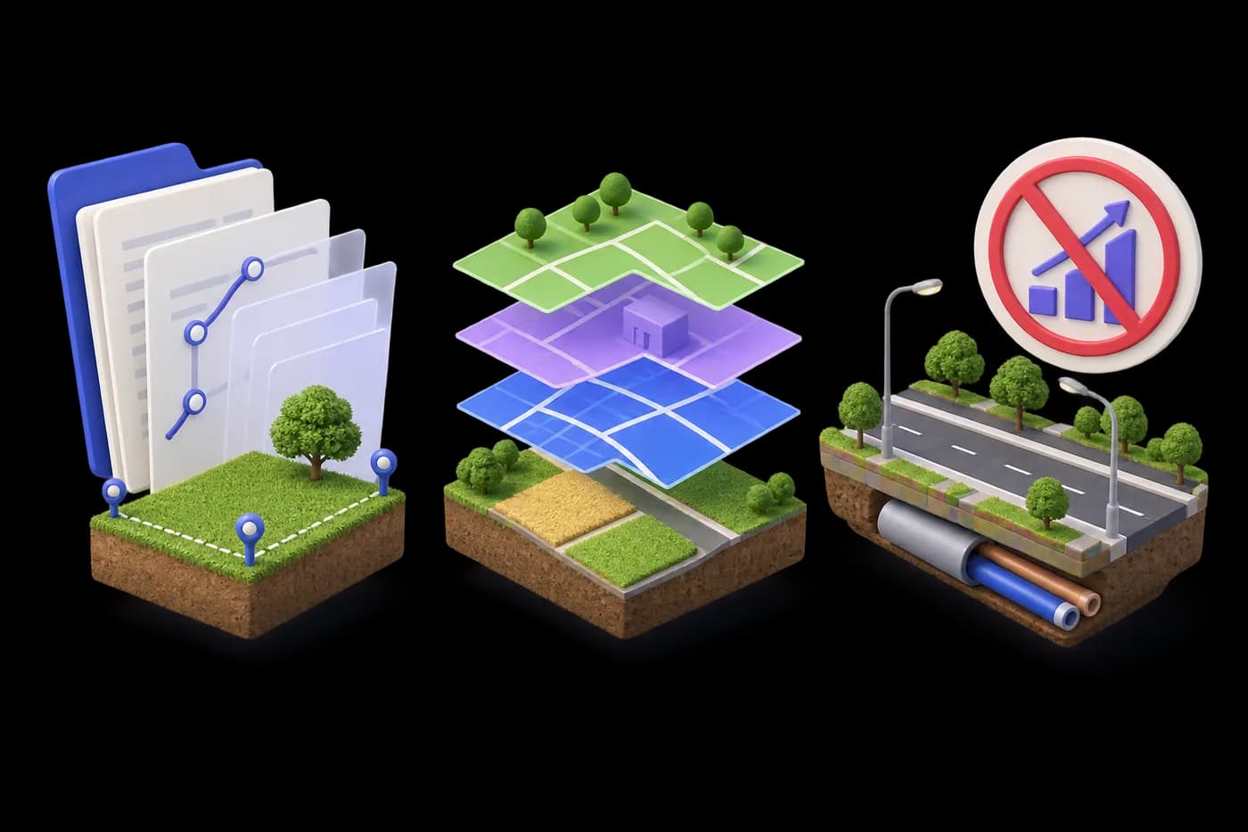 LPS-specific value factors: allotment traceability, land-use designation and infrastructure delivery assessed separately