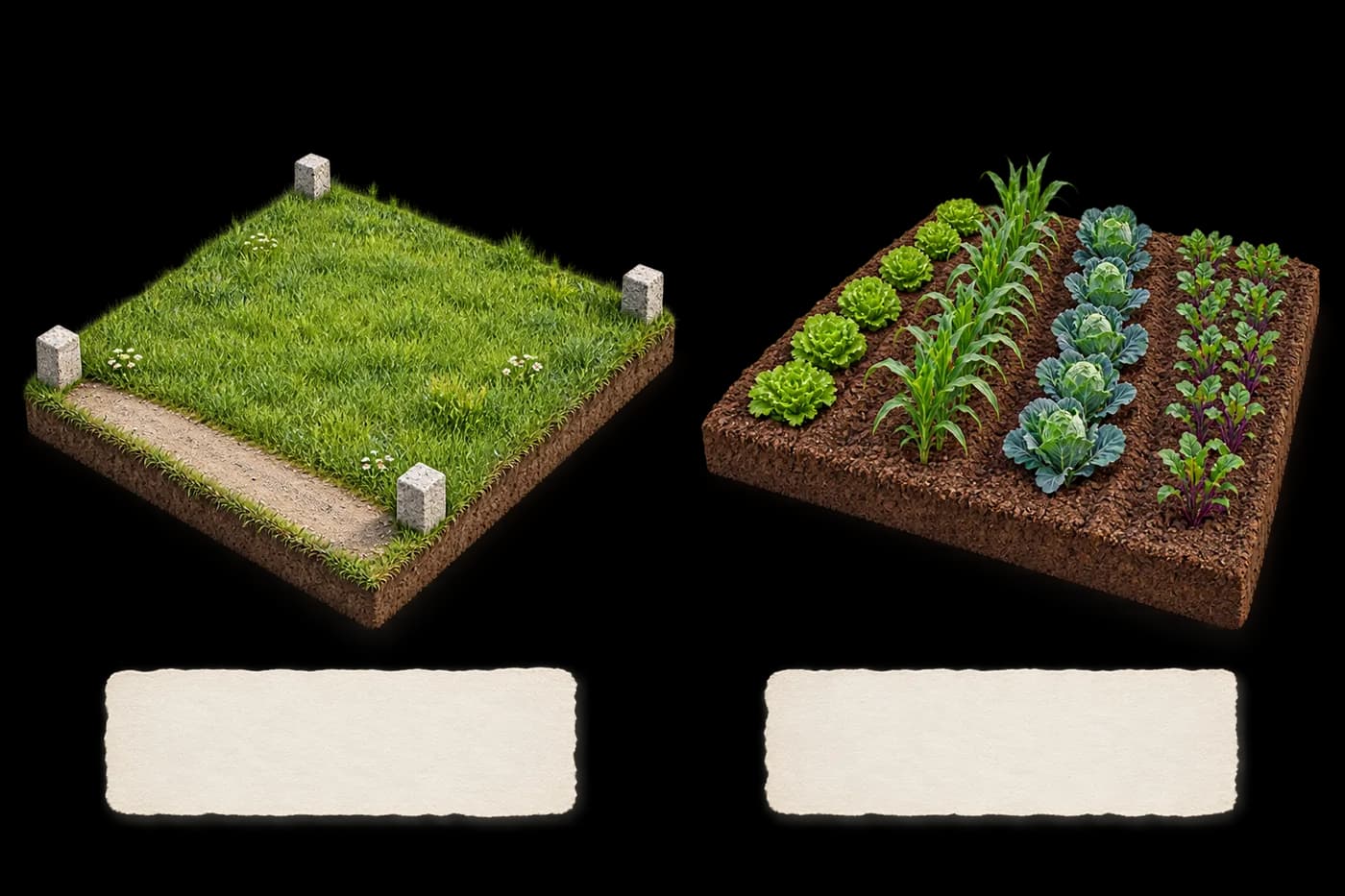 Editorial illustration for LPS plot or agriculture land: the honest comparison
